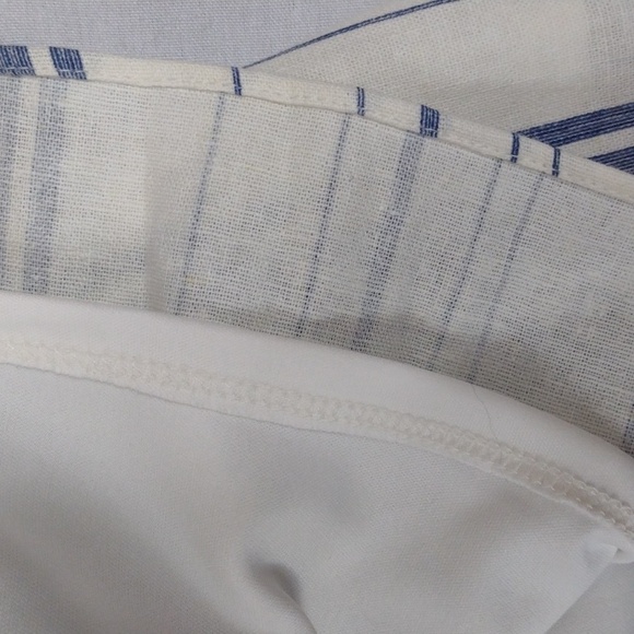 Signature Studio Linen Striped Midi Dress, Size XL - Picture 12 of 12